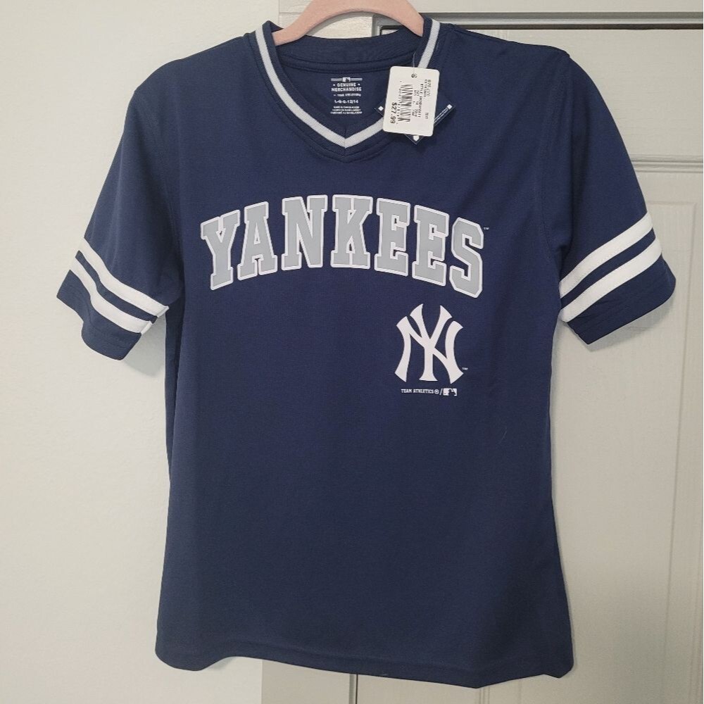 Genuine Merchandise Yankees Kids' Navy Blue T-Shirt